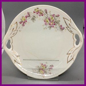 2 Antique Austrian CAKE PLATES